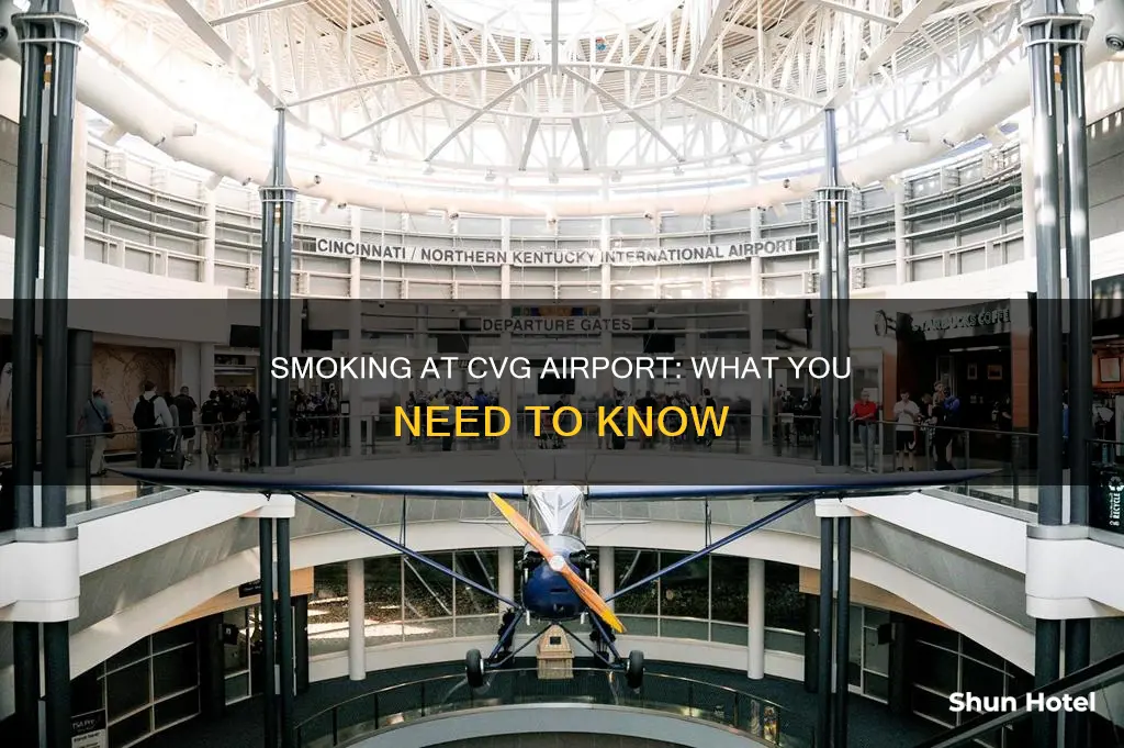 can you smoke at cvg airport