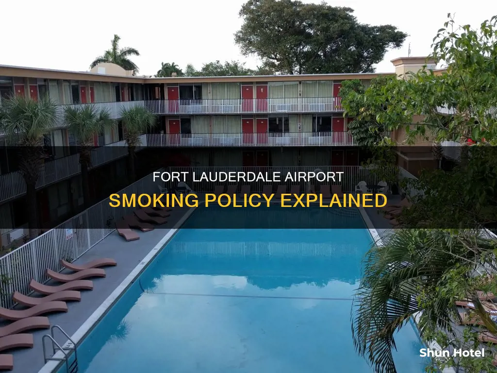 can you smoke at fort lauderdale airport