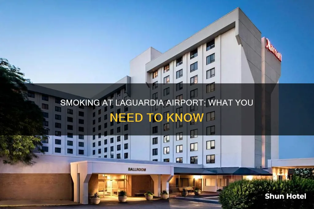 can you smoke at laguardia airport