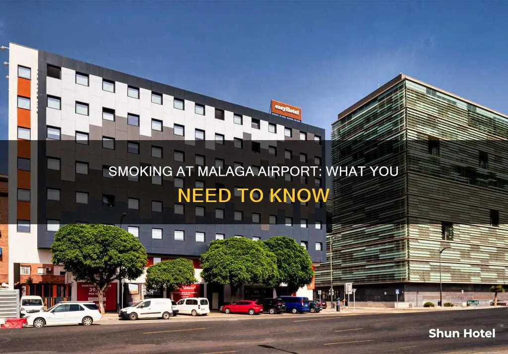 can you smoke at malaga airport