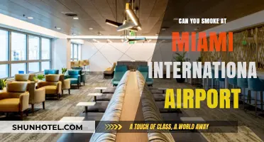 Miami International Airport: Smoking Allowed?