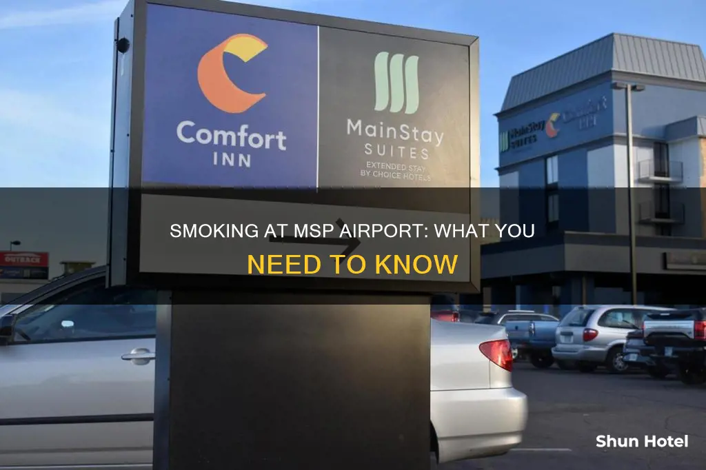 can you smoke at msp airport