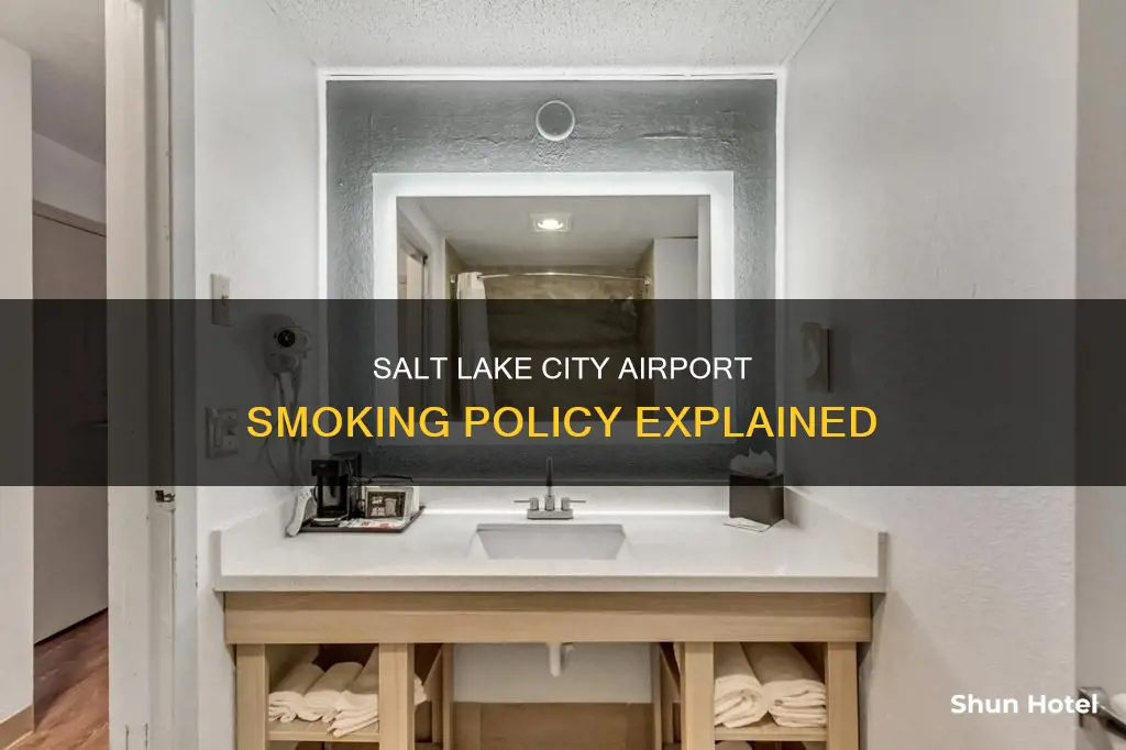 can you smoke at salt lake city airport