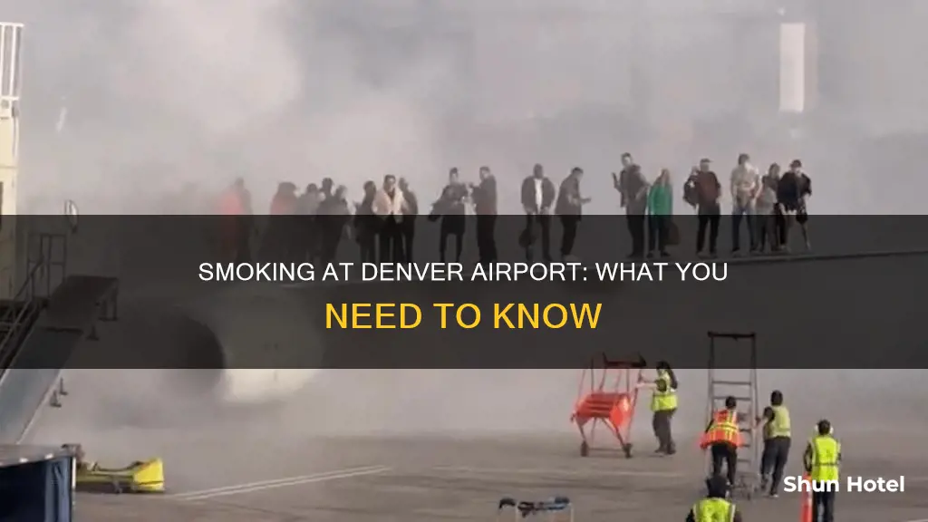 can you smoke at the denver airport