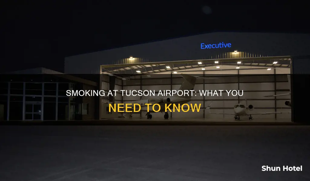 can you smoke at tucson airport