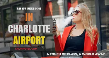 E-Cigarettes: Charlotte Airport Smoking Rules