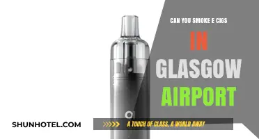 E-Cigs at Glasgow Airport: Is Smoking Allowed?