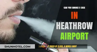 E-Cigs at Heathrow: Where Can You Smoke?