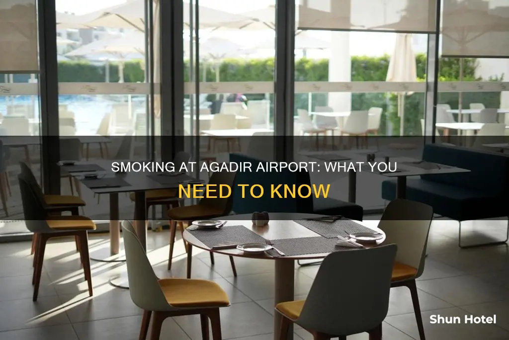 can you smoke in agadir airport