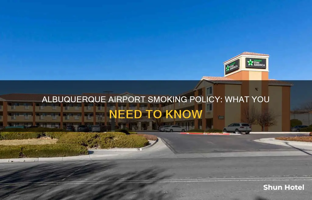 can you smoke in albuquerque airport