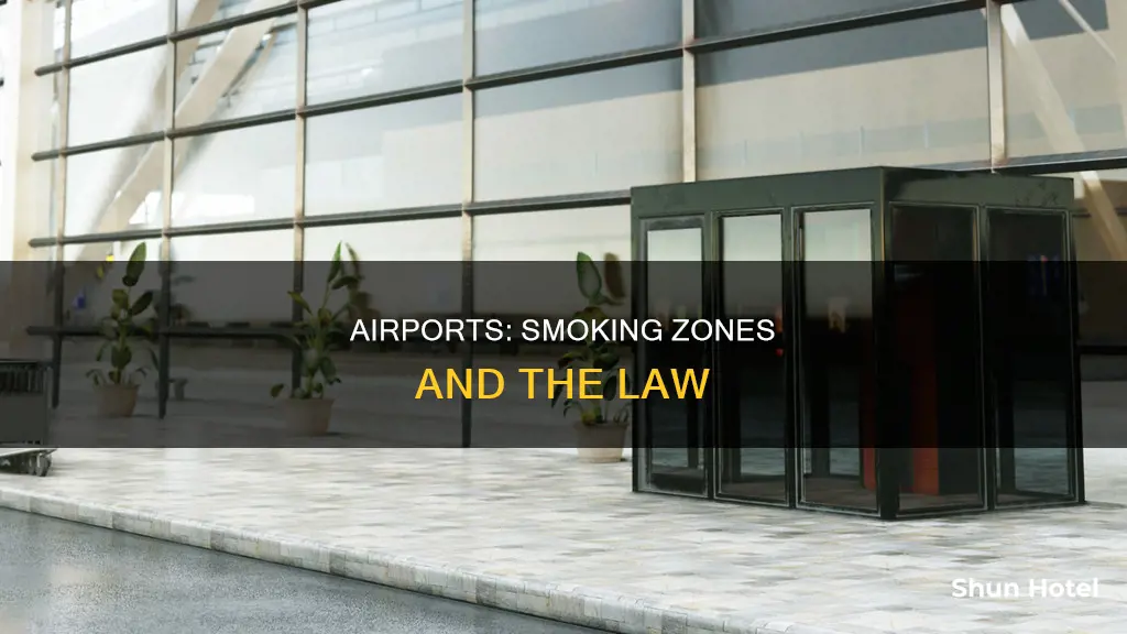 can you smoke in an airport