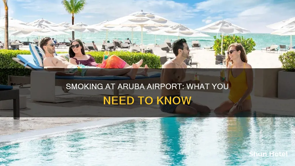 can you smoke in aruba airport