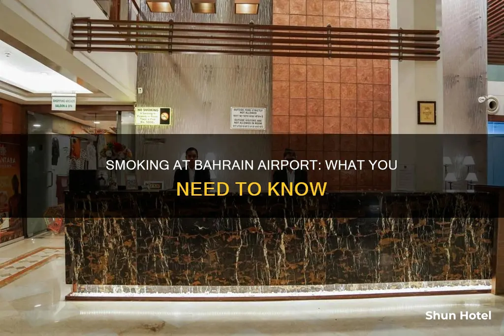 can you smoke in bahrain airport