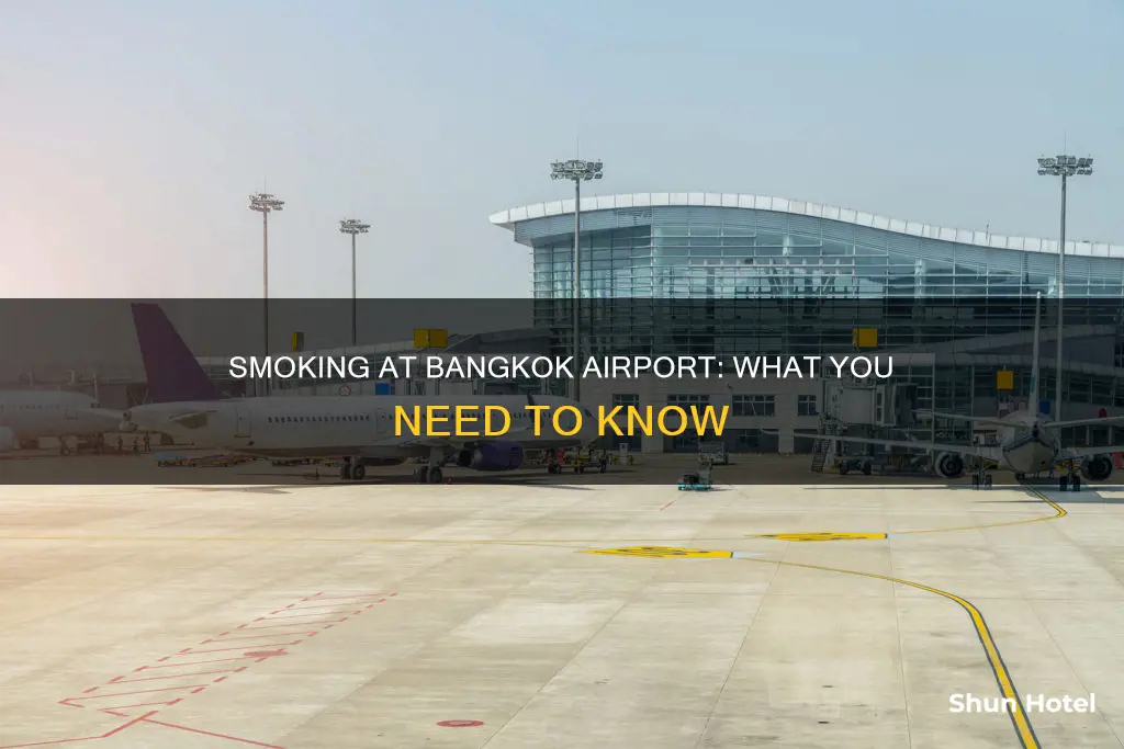 can you smoke in bangkok airport
