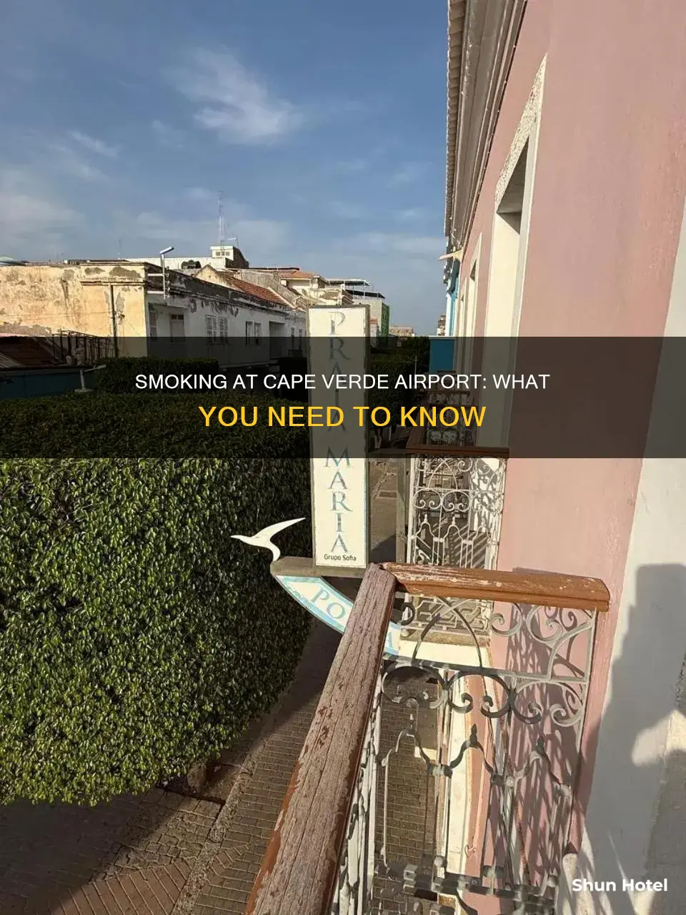 can you smoke in cape verde airport