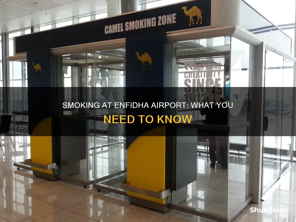 can you smoke in enfidha airport