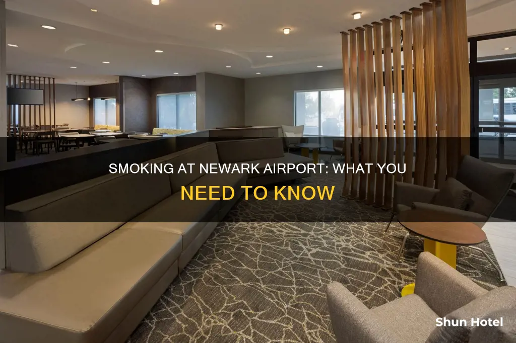 can you smoke in ewr airport