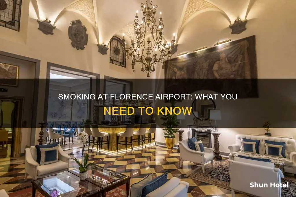can you smoke in florence airport