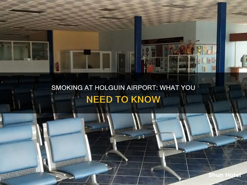 can you smoke in holguin airport