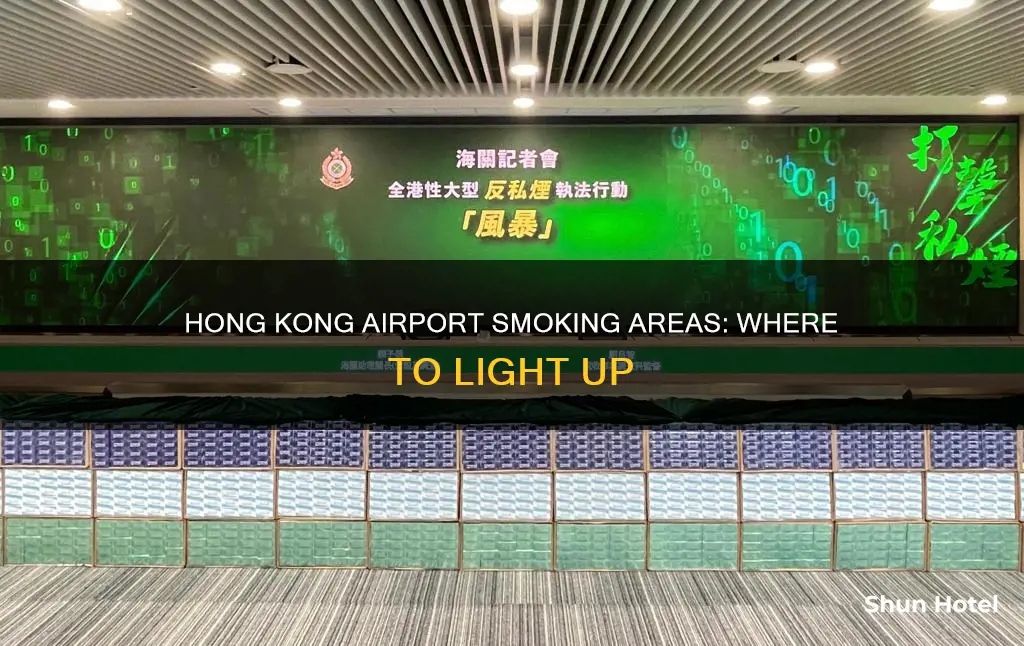 can you smoke in hong kong airport