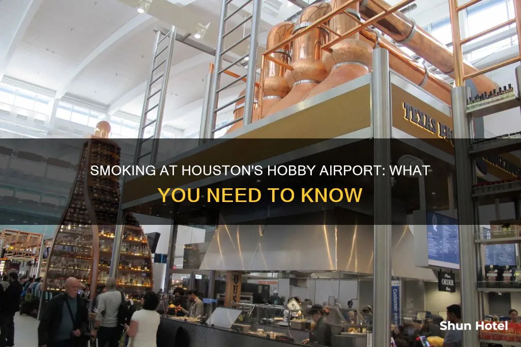 can you smoke in houston hobby airport
