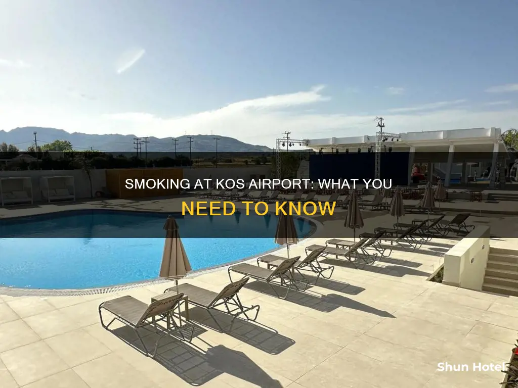 can you smoke in kos airport