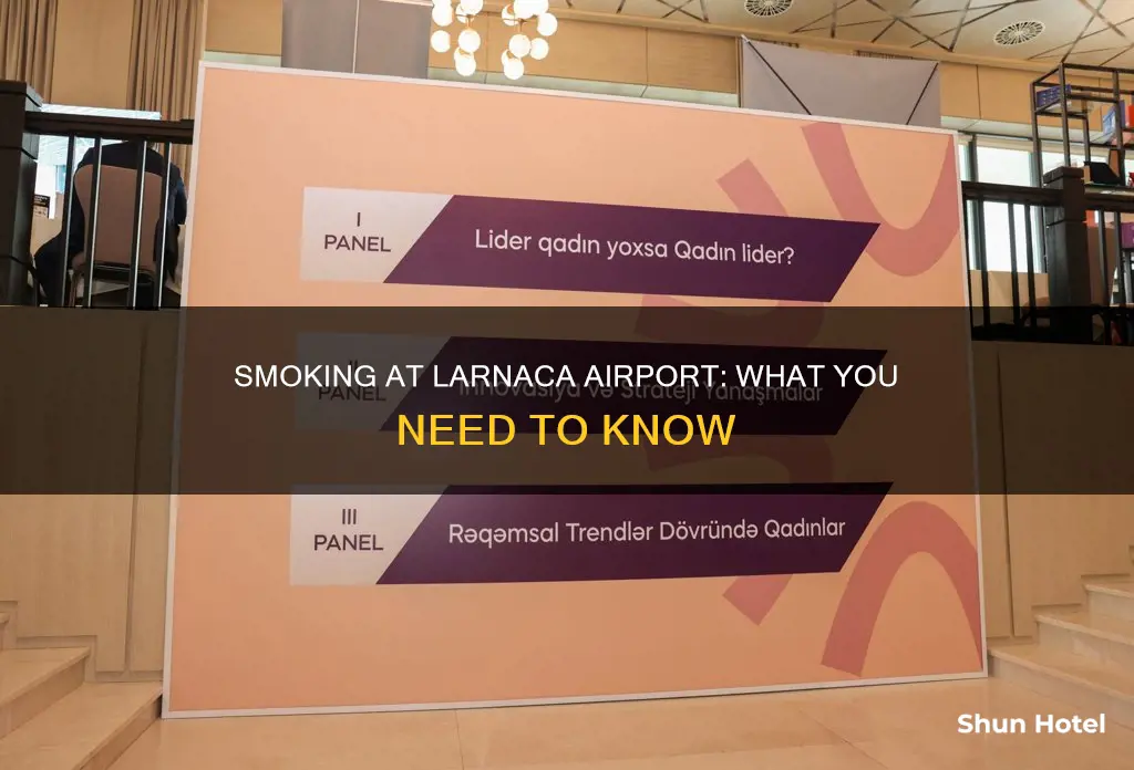 can you smoke in larnaca airport