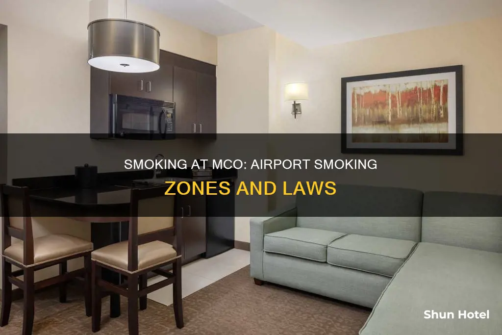 can you smoke in mco airport