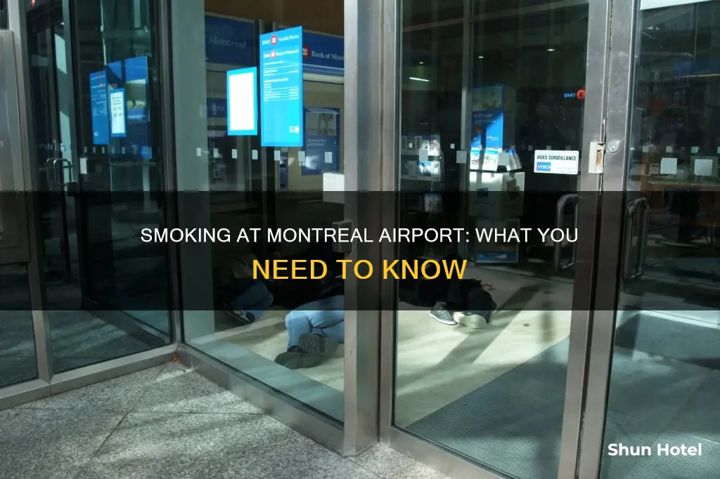 can you smoke in montreal airport