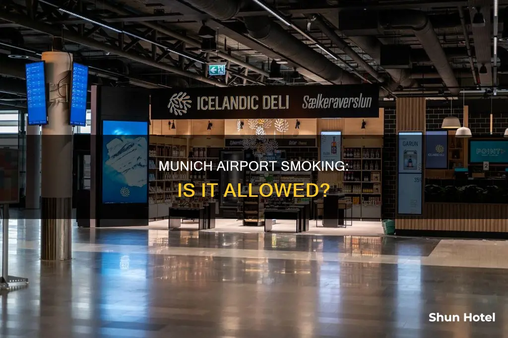 can you smoke in munich airport