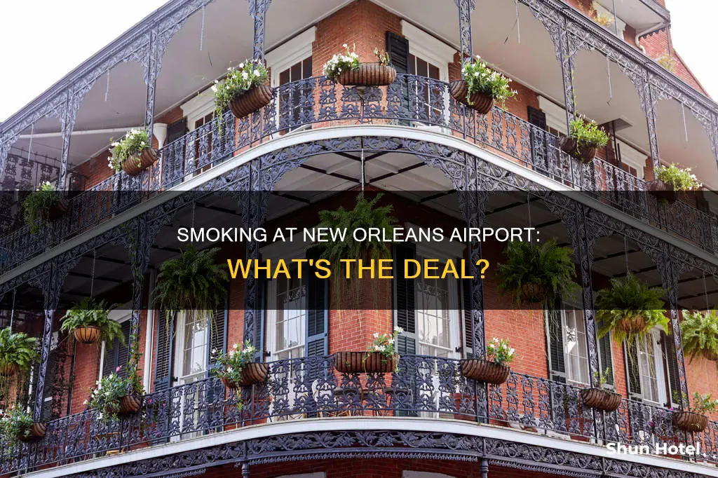can you smoke in new orleans airport
