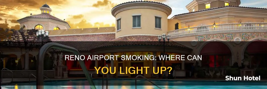 can you smoke in reno airport