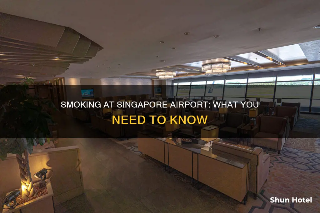 can you smoke in singapore airport