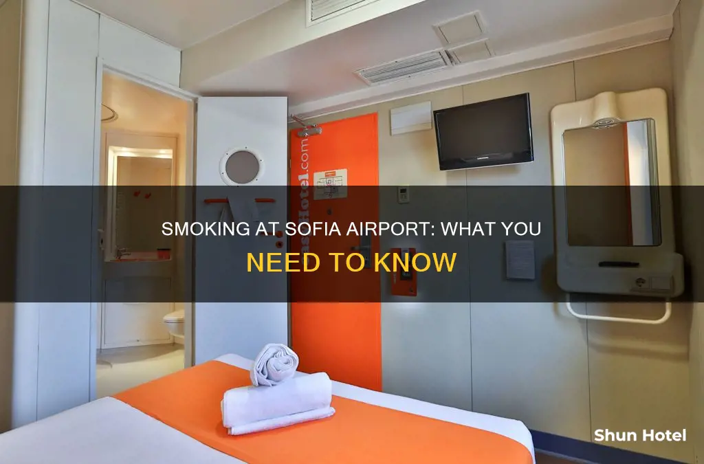can you smoke in sofia airport