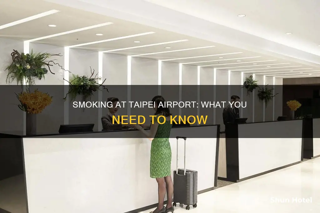 can you smoke in taipei airport