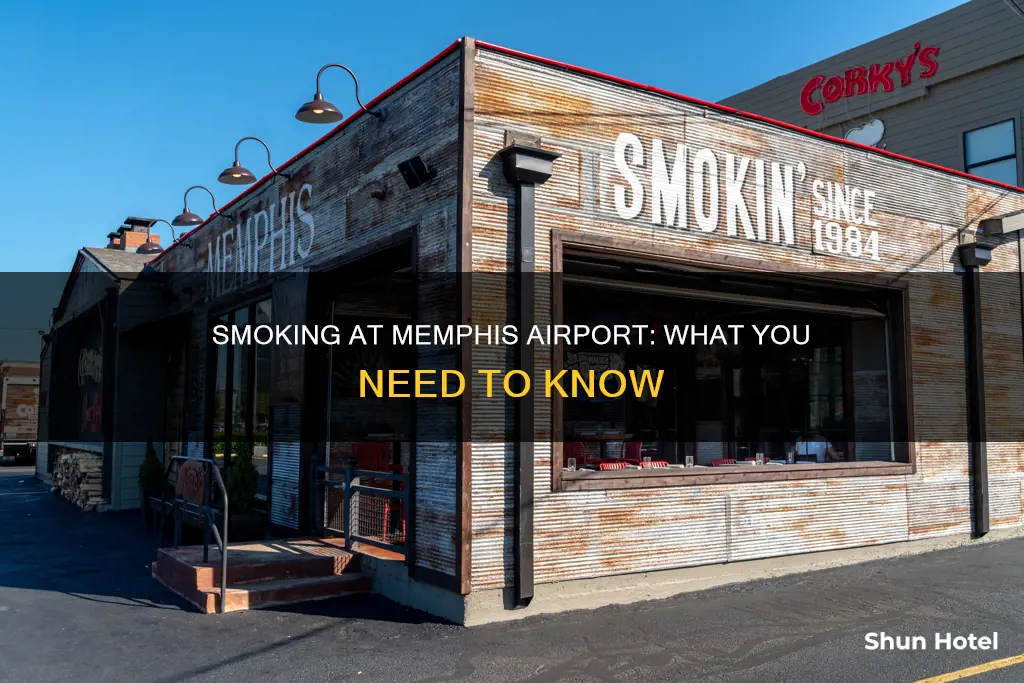 can you smoke in the memphis airport