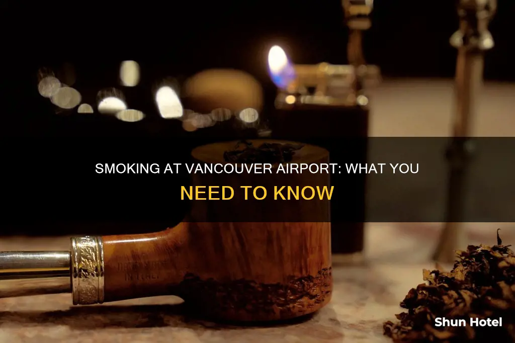 can you smoke in vancouver airport