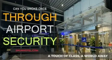 Airport Security: Can You Smoke and Fly?