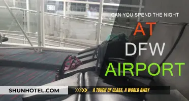 DFW Airport: A Place to Sleep Overnight?