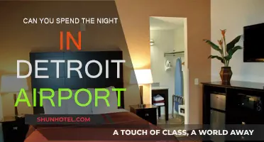 Detroit Airport Overnight: Is It Possible?