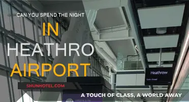 Heathrow Airport: Sleep Overnight or Find a Hotel?