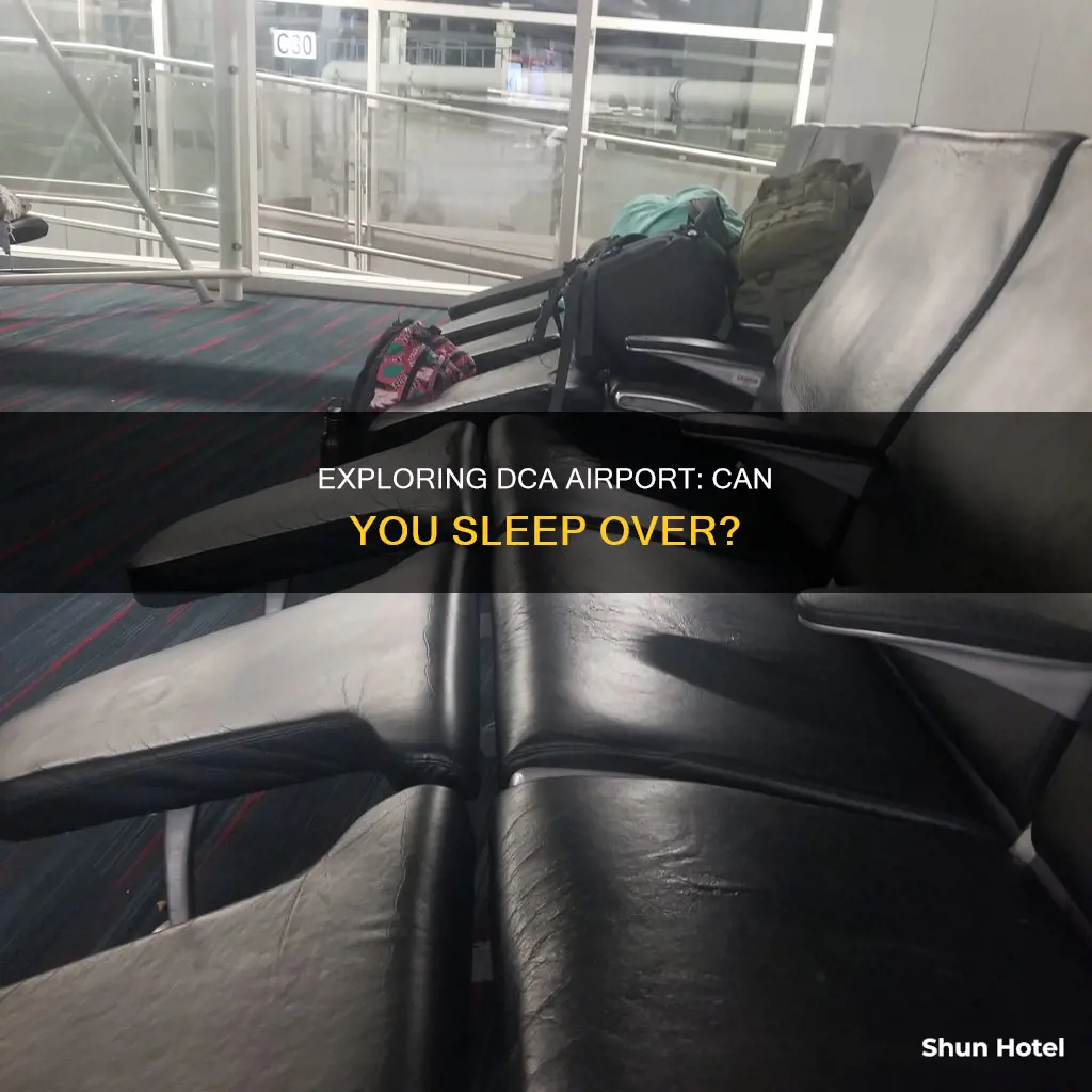 can you spend the night in the dca airport