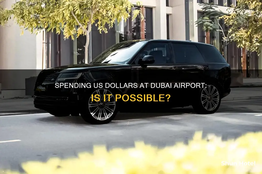 can you spend us dollars at dubai airport