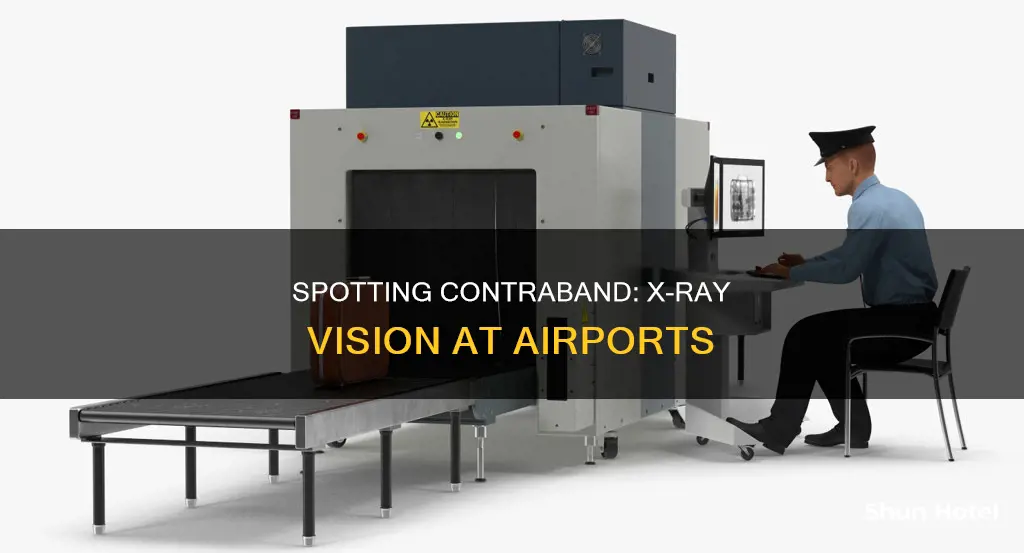 can you spot the contraband in these airport baggage x-rays