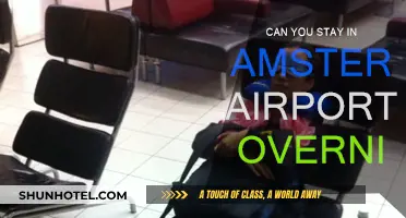 Amsterdam Airport: Sleeping Overnight?