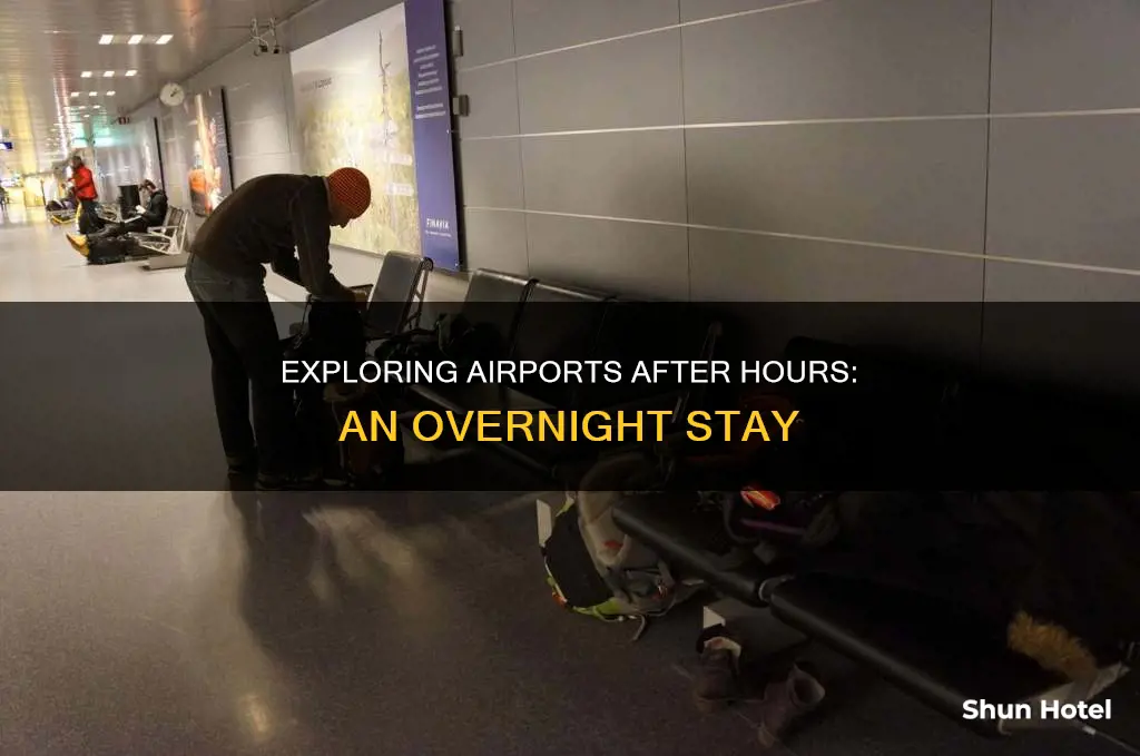 can you stay in an airport while it