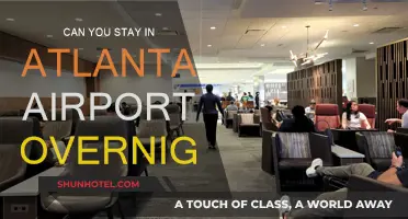 Staying Overnight in Atlanta Airport: Is it Possible?
