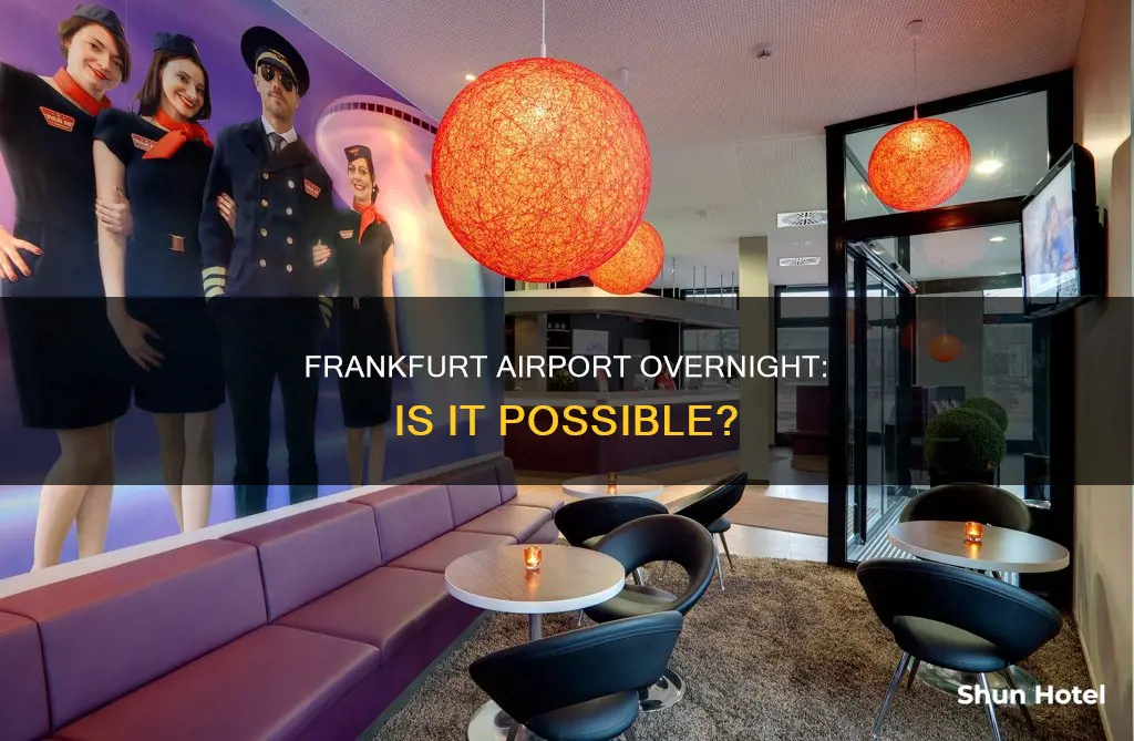 can you stay in frankfurt airport overnight