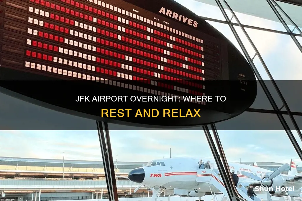 can you stay in jfk airport overnight