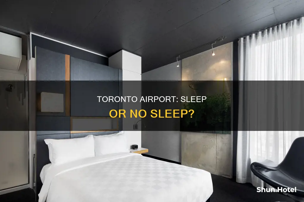 can you stay in toronto airport overnight